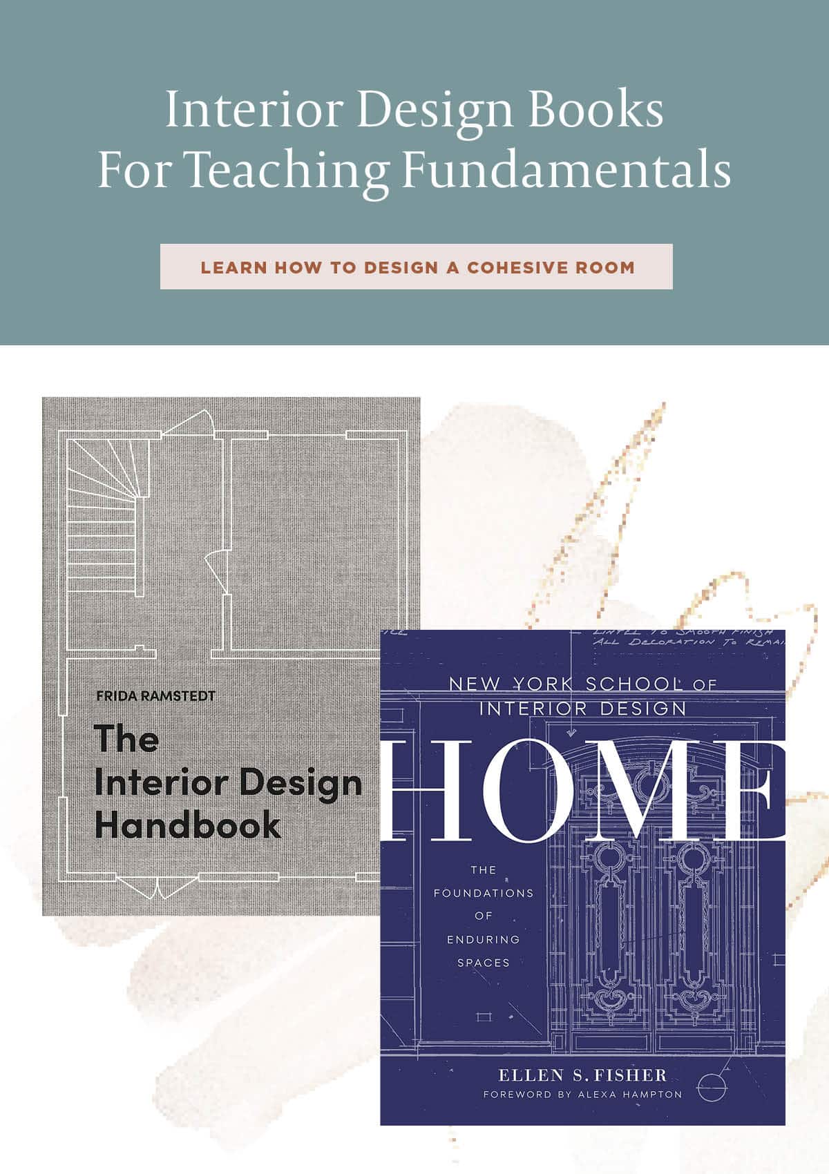 interior design books for beginners