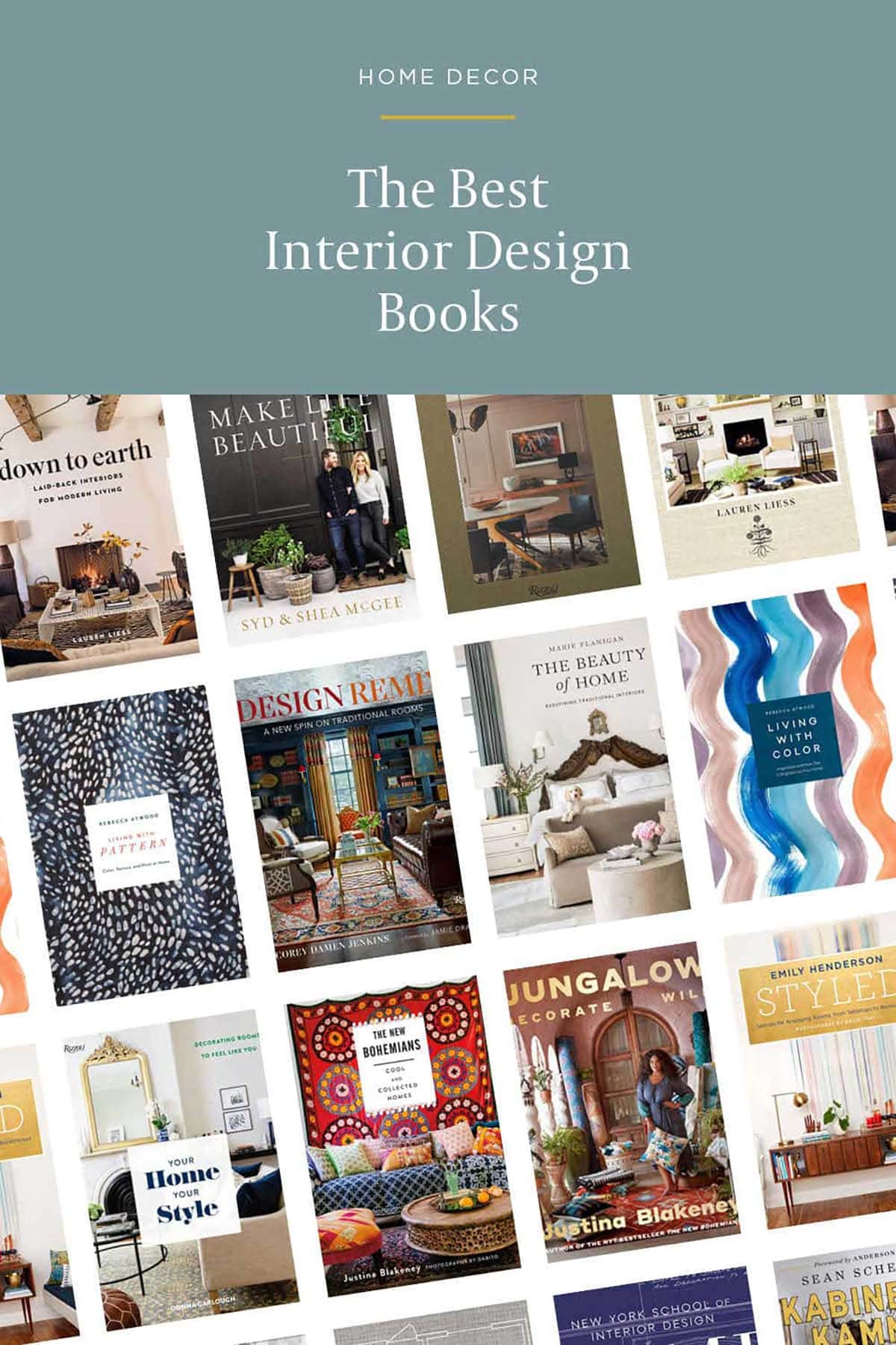 19 Best Interior Design Books - House Of Hipsters - Home Decor