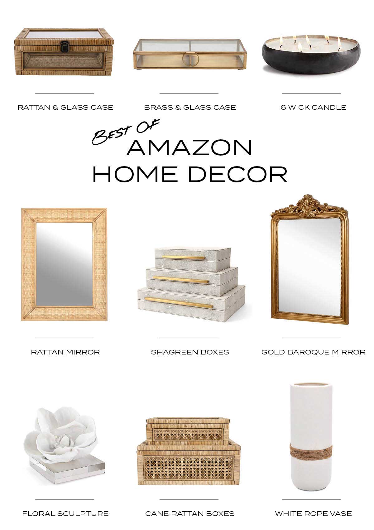 Home accessories outlet list