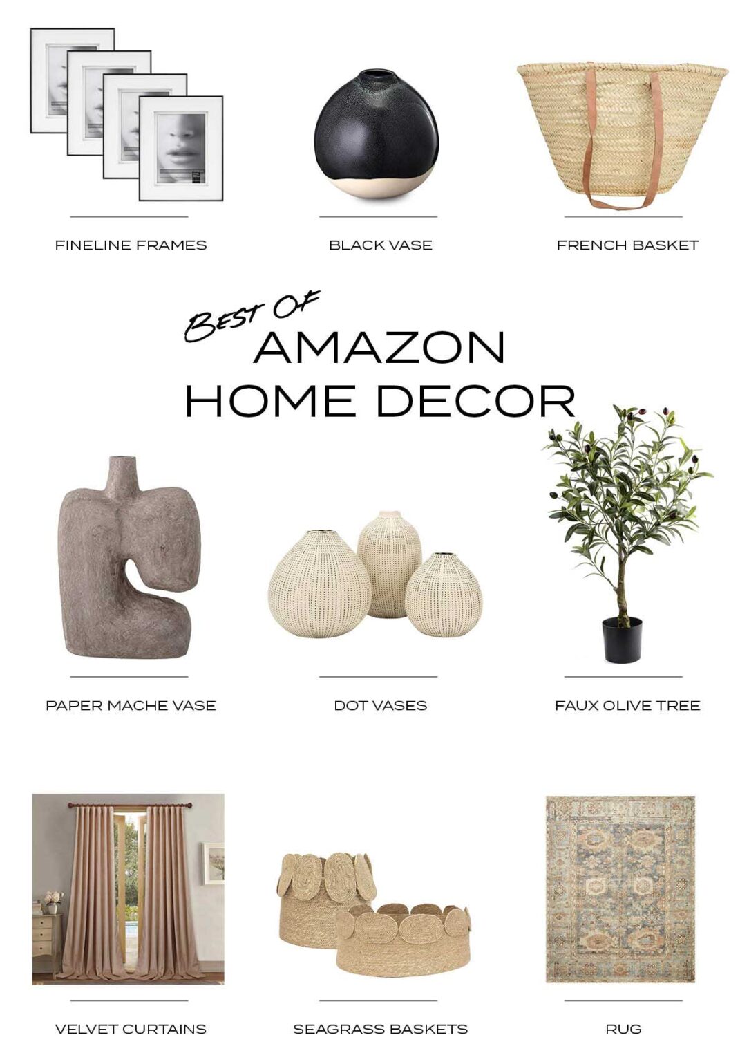 Best Of Amazon Home Decor - House Of Hipsters - Round Up