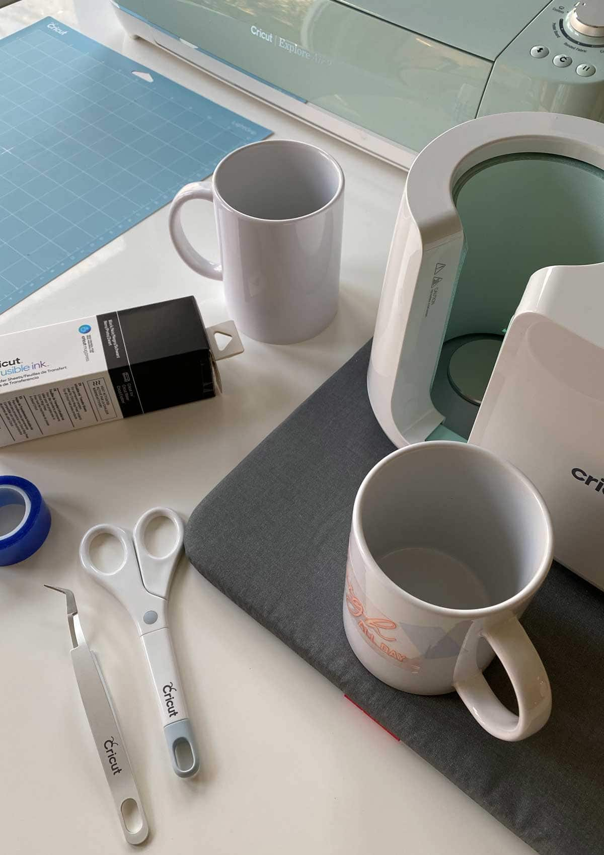 DIY Gift Idea with a personal touch with this Beginner Cricut Mug Press Project