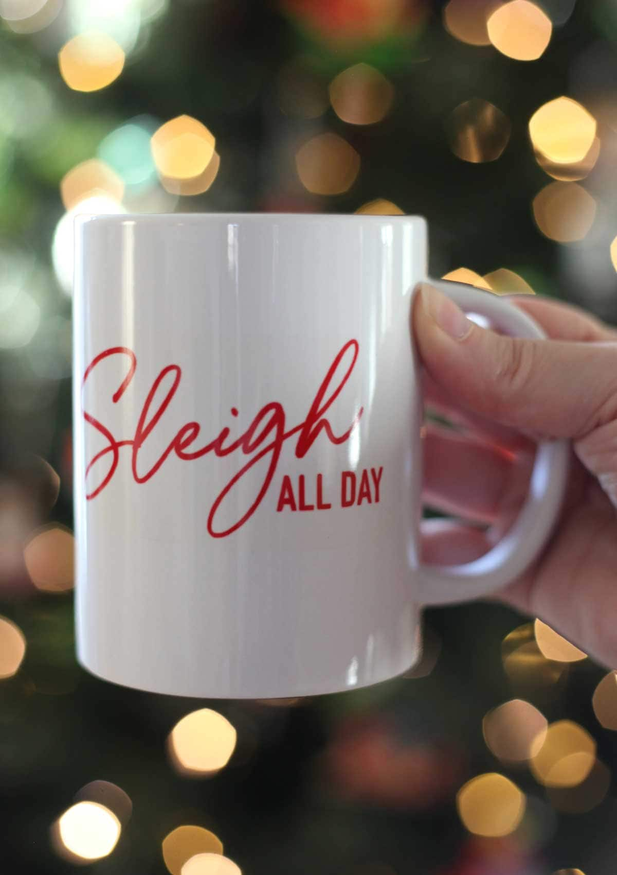 DIY Gift Idea with a personal touch with this Beginner Cricut Mug Press Project