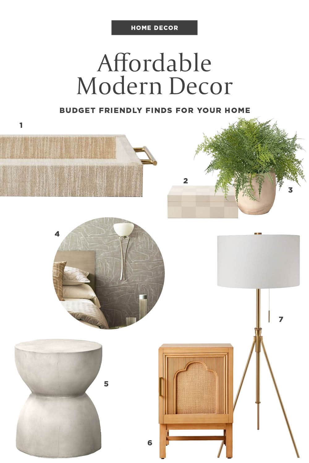 Affordable Modern Home Decor