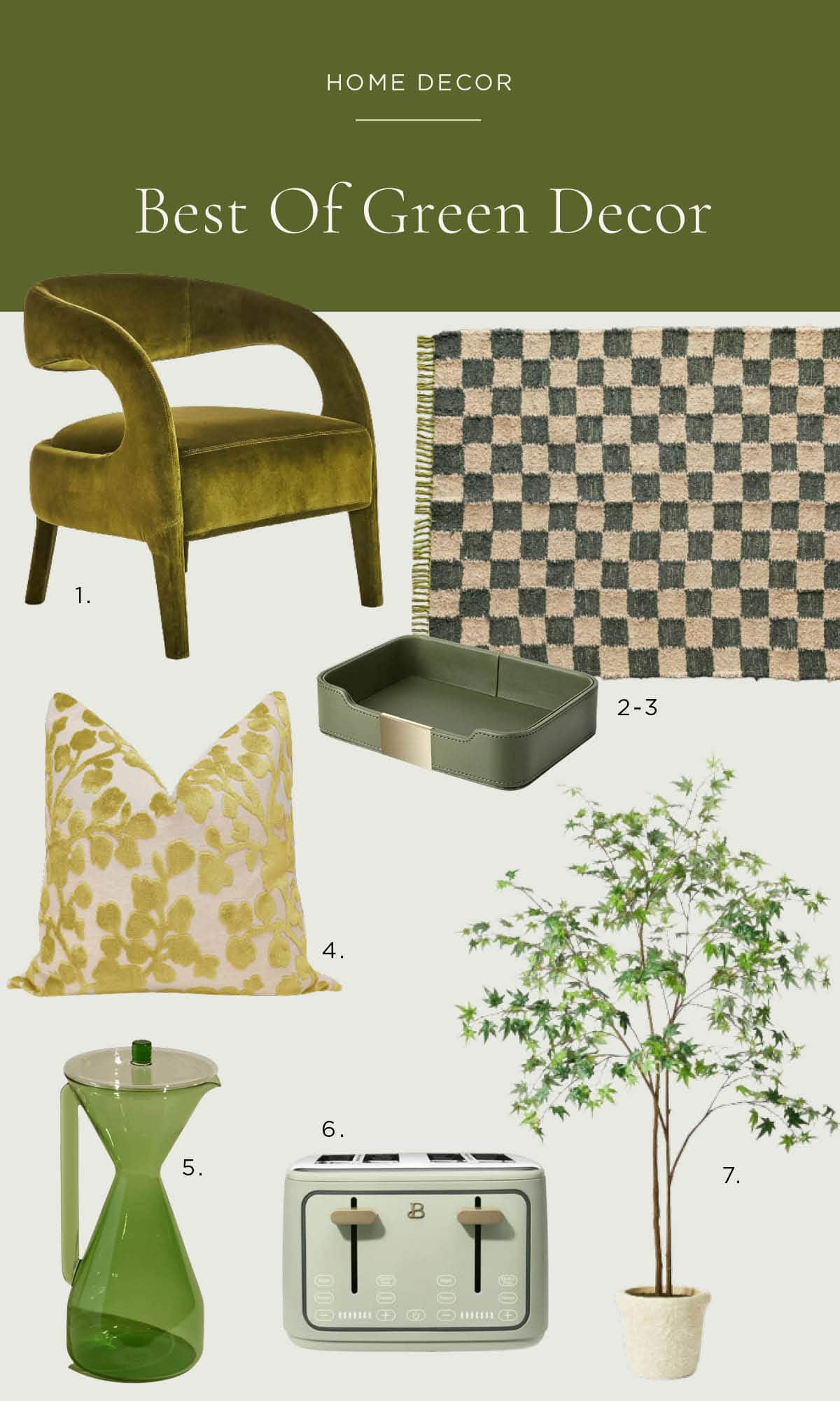 Green Decor - Decorating Ideas For Your Home - House Of Hipsters