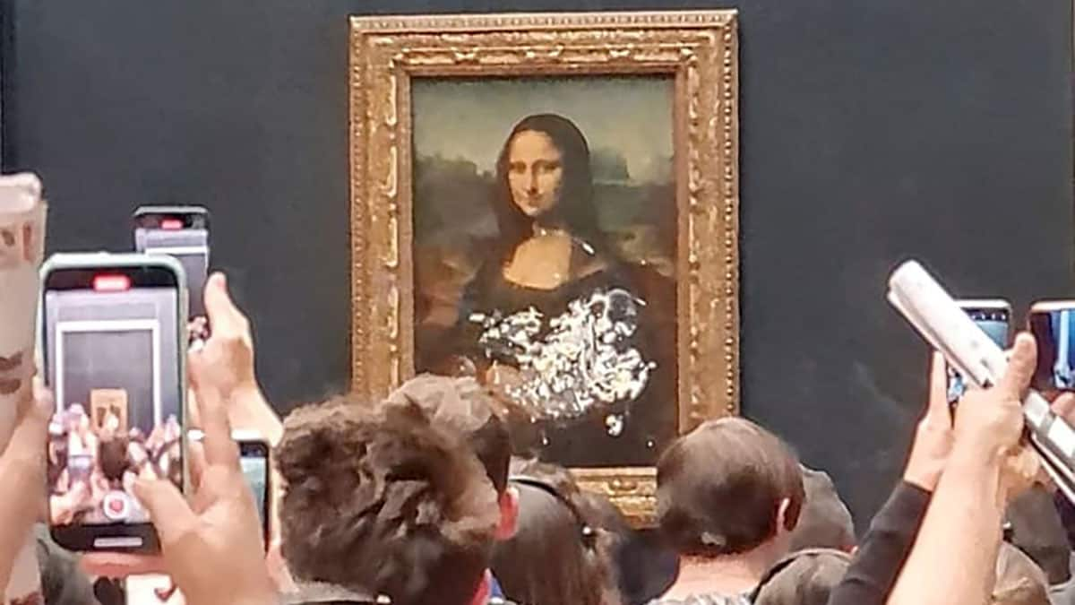 Mona Lisa caked