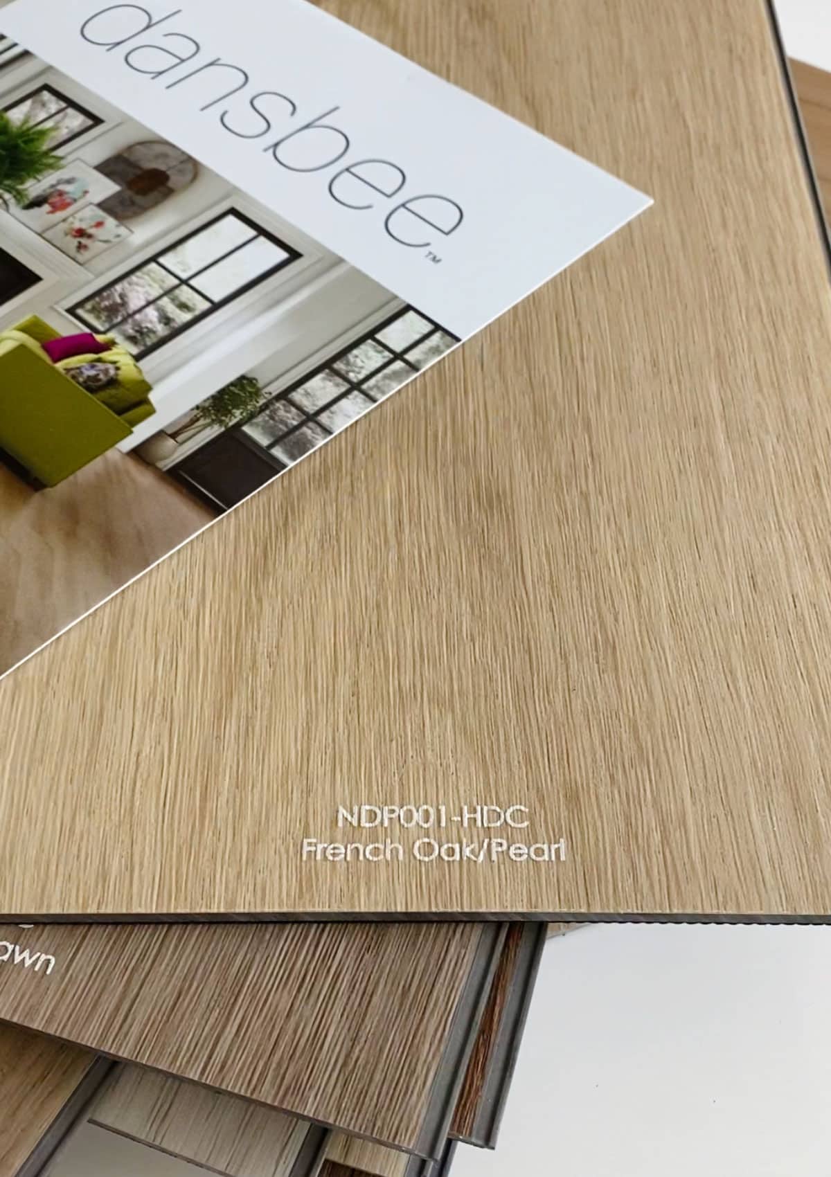 NovaFloor luxury vinyl flooring Dansbee Collection French Oak Pearl