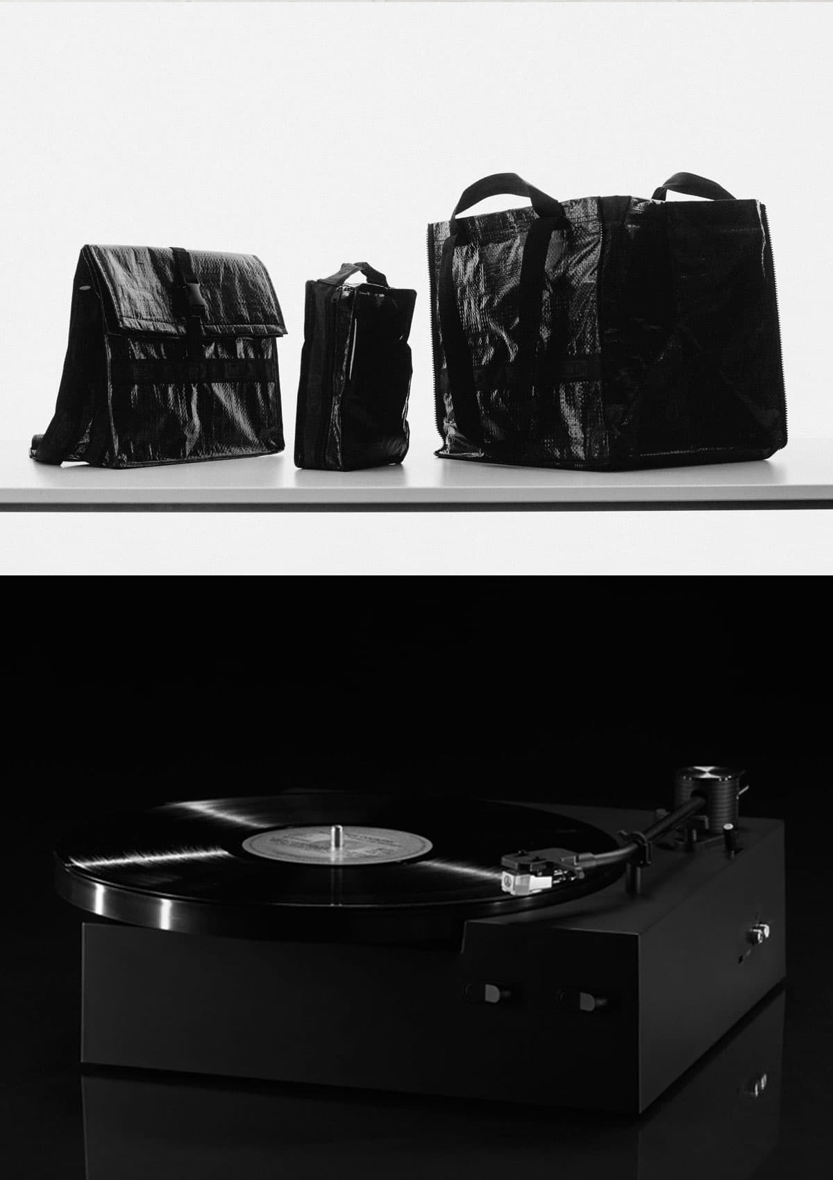 Swedish House Mafia and IKEA collaboration FRAKTA bag