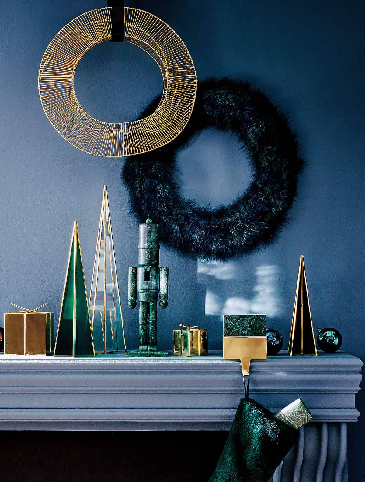 Christmas mantel decor ideas