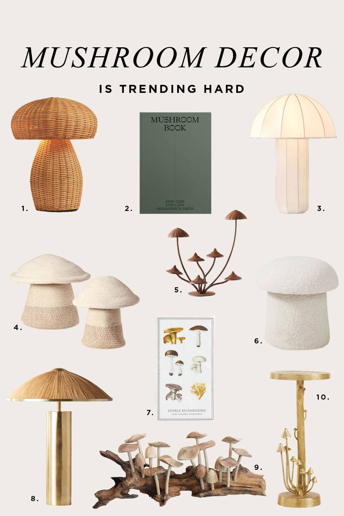 Cute Mushroom Decor: Transform Your Space with Whimsical Charm