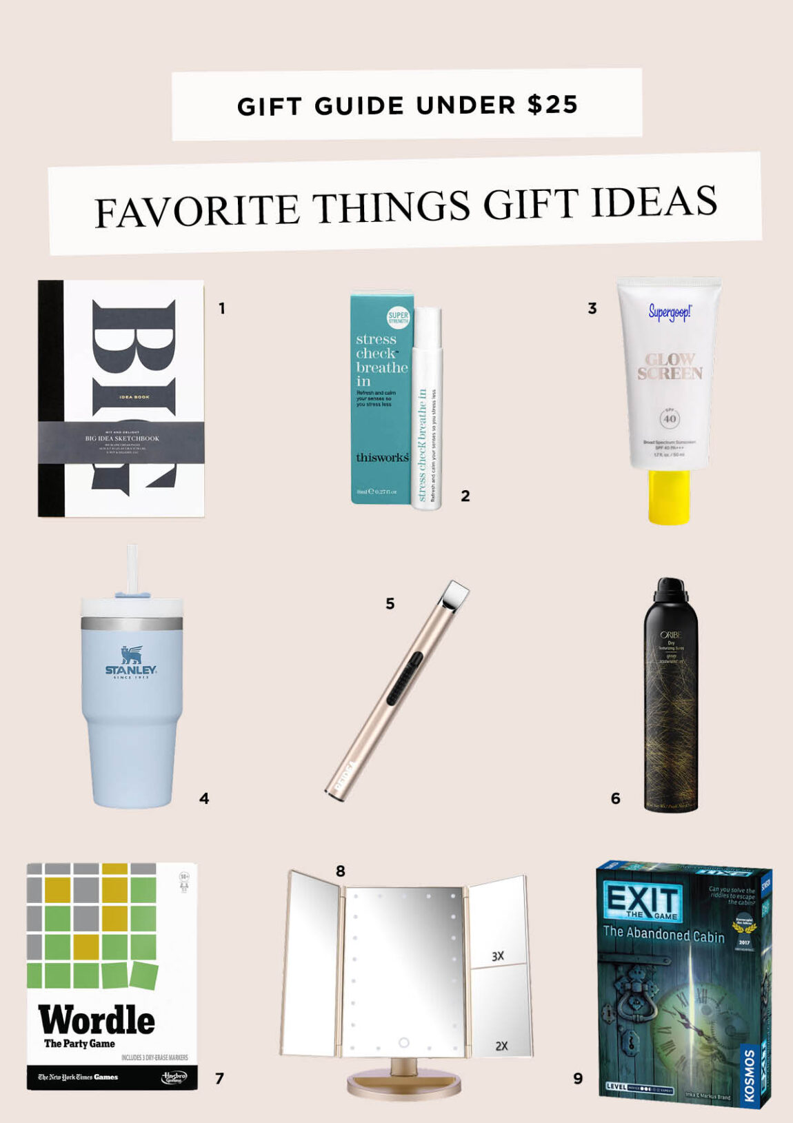 Favorite Things Party Gift Ideas (Under 25) House Of Hipsters