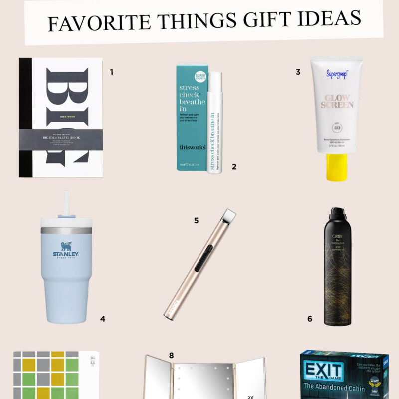 Favorite Things Gift Ideas under $25