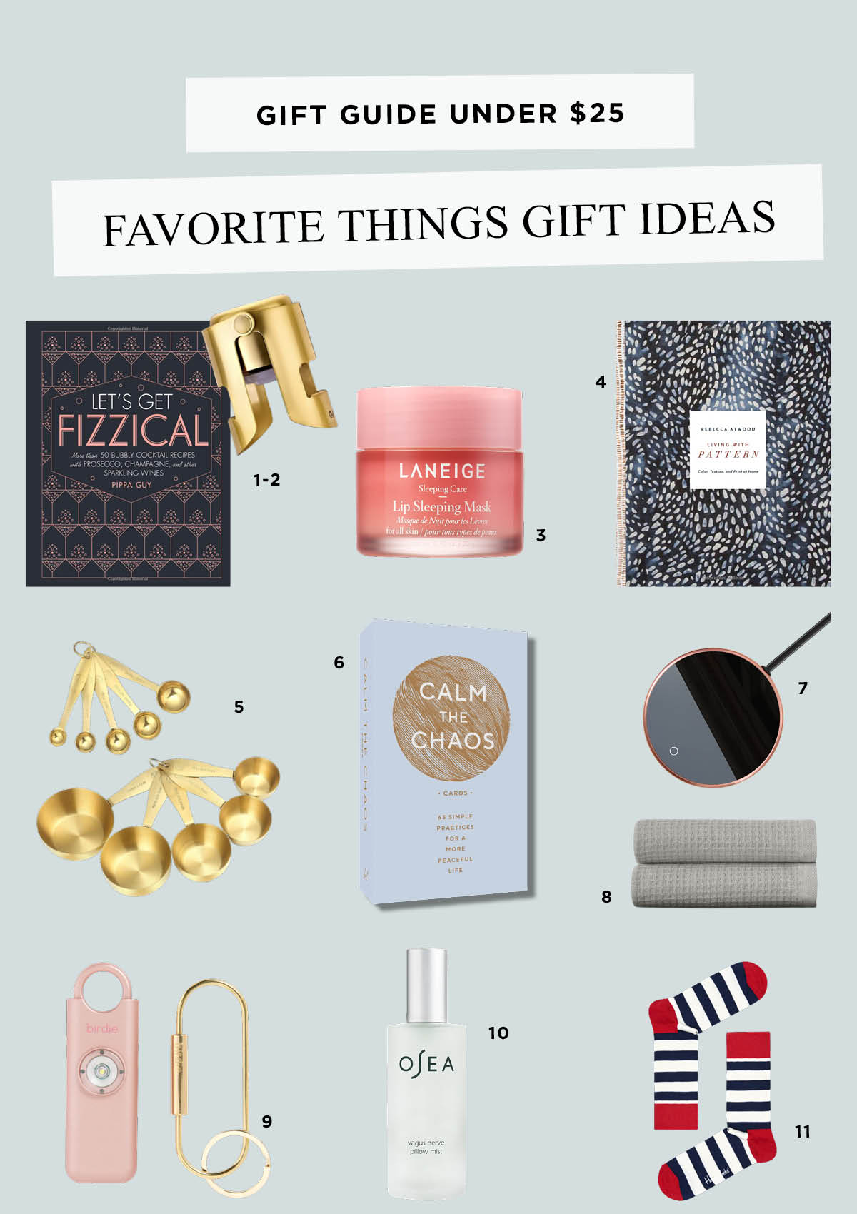 Favorite Things Party Gift Ideas under $25