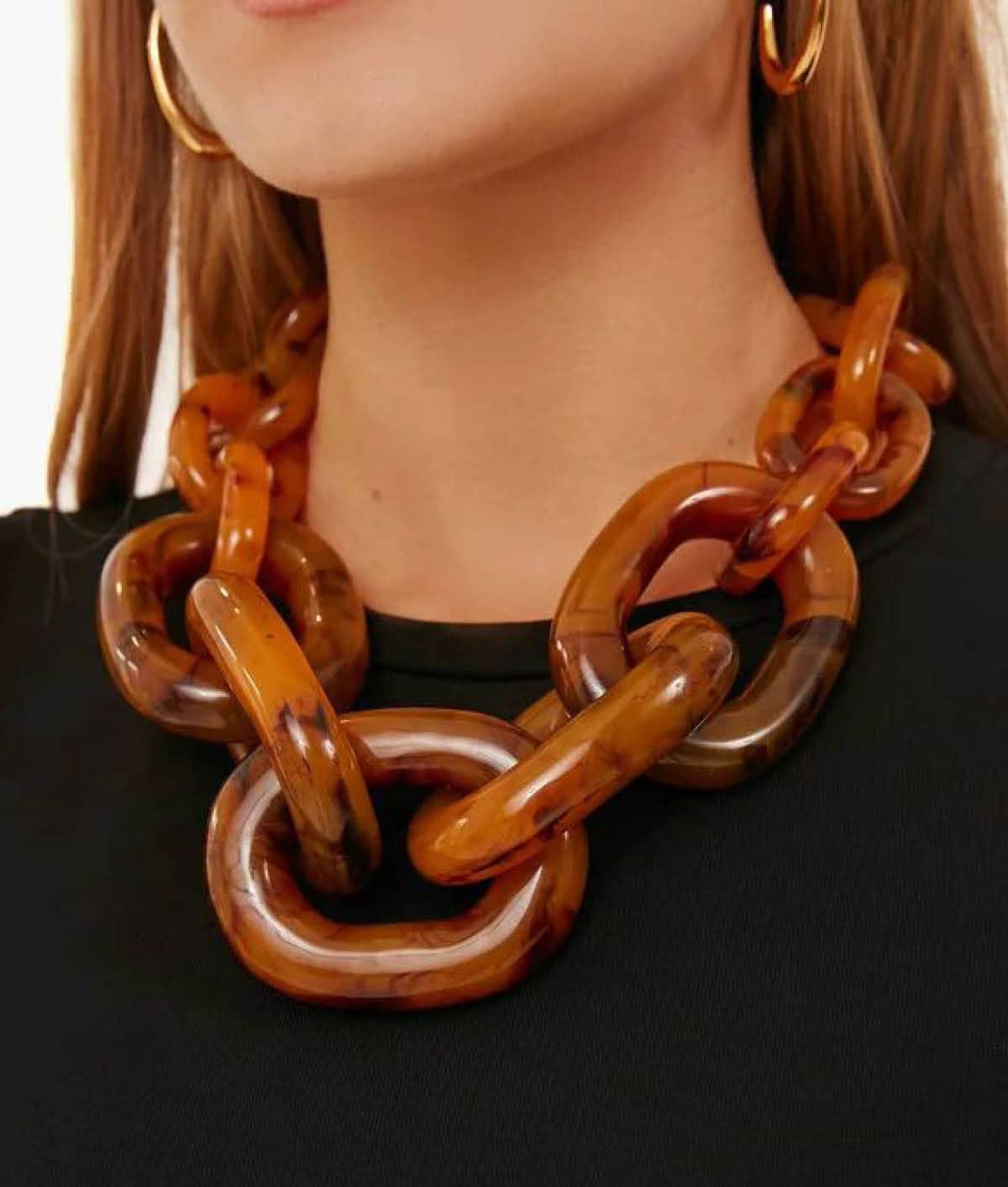 Unique gifts for her - funky chunky necklace
