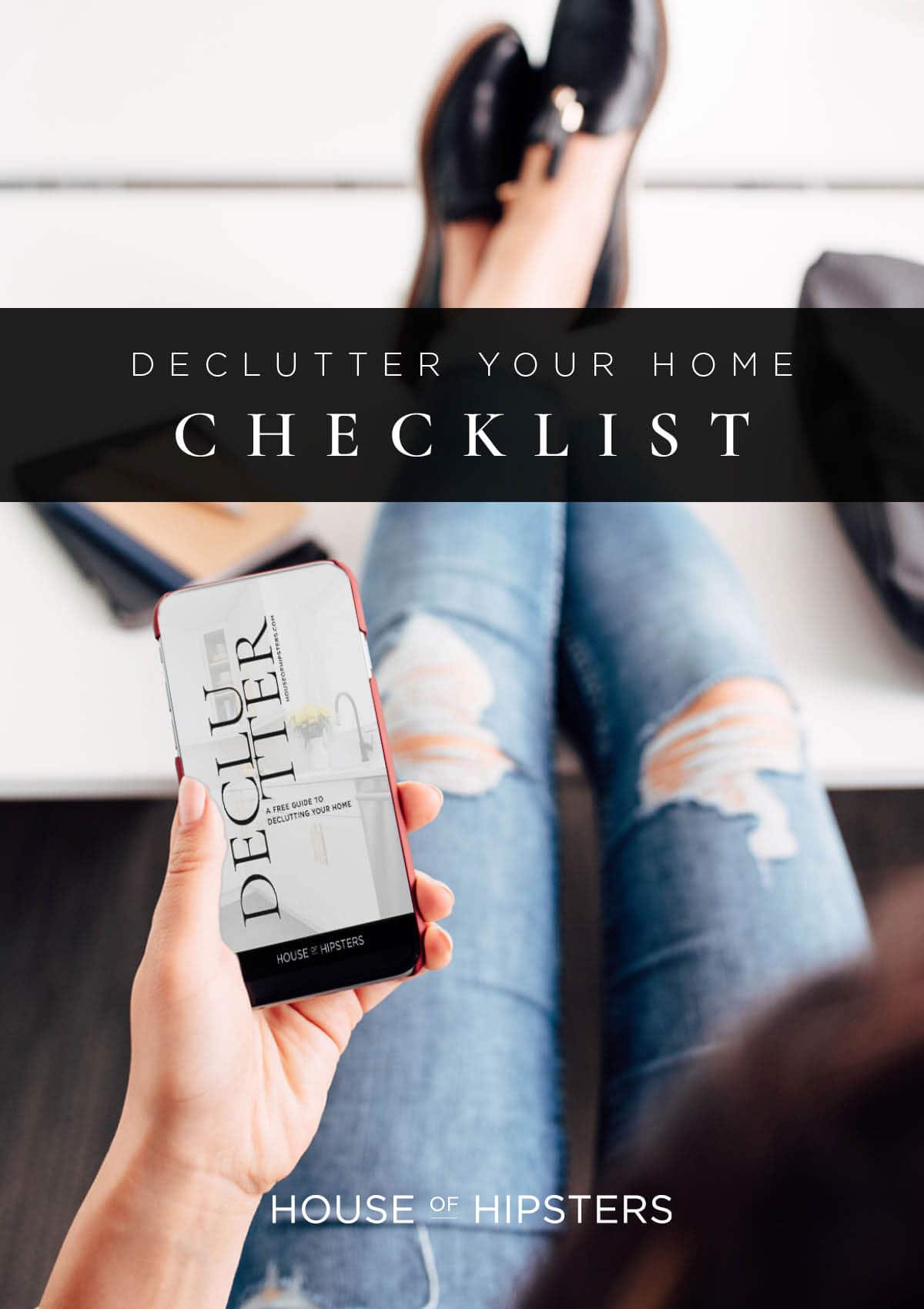 free download checklist to declutter your home