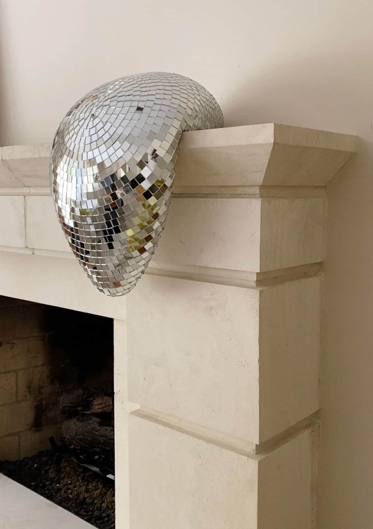 Melted disco ball - unique decorating ideas