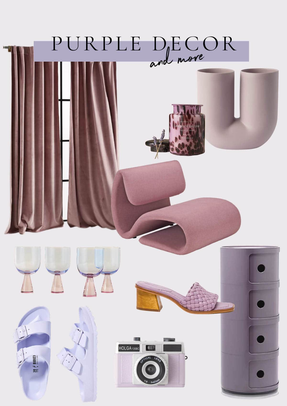 Inject some lilac and purple decor into your home with these modern top picks