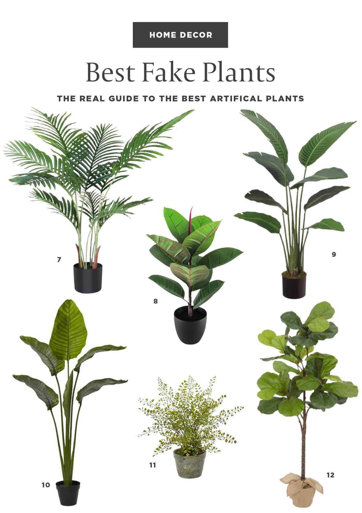 Guide to the best fake plants that look real