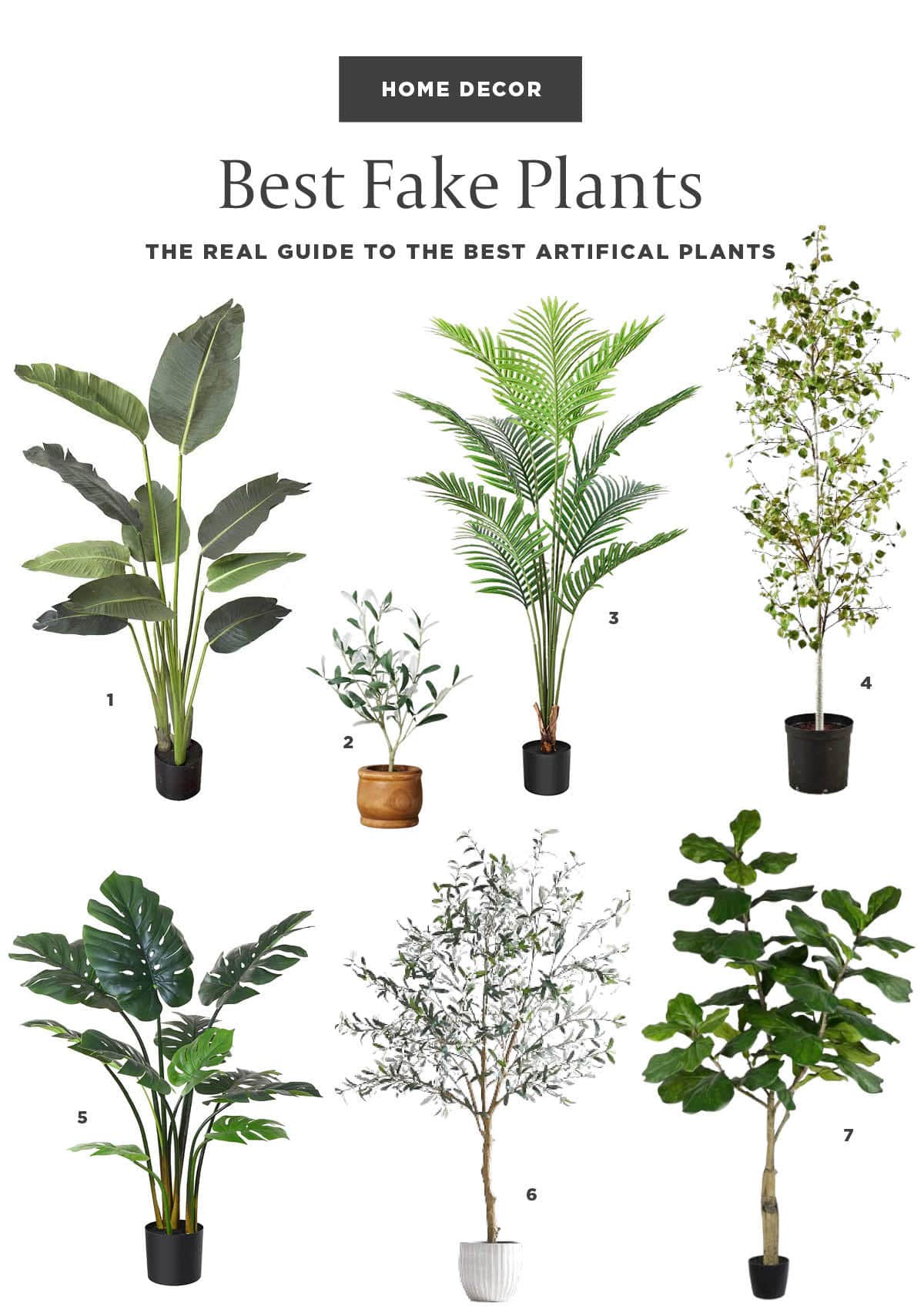 Guide to the best fake plants that look real
