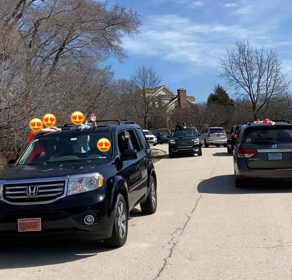 Car Parades Drive By Birthdays