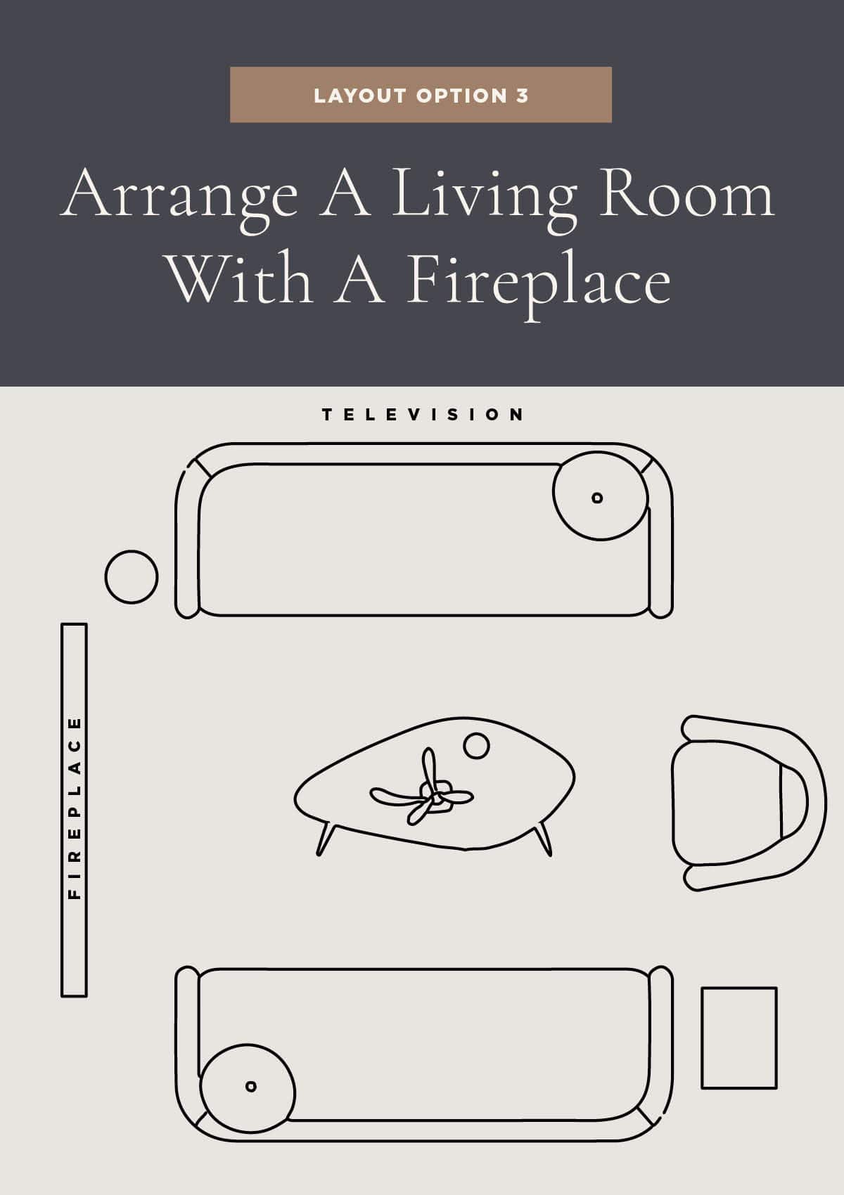 Arrange A Living Room With Fireplace