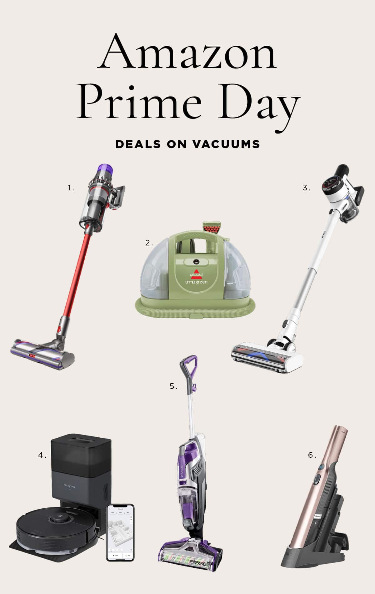 Amazon Prime Day 2023 Deals - vacuums on sale now