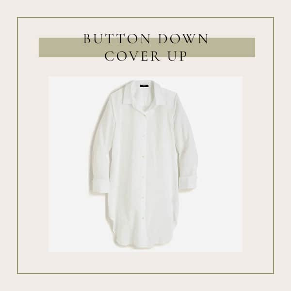 Lakeside Must Haves - This button down cover up is great for the boat and you can wear it to dinner when you dock at a restaurant