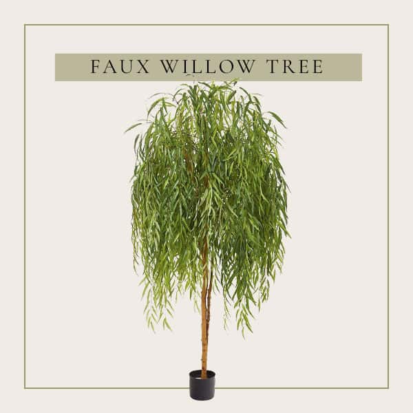 Faux Willow Tree