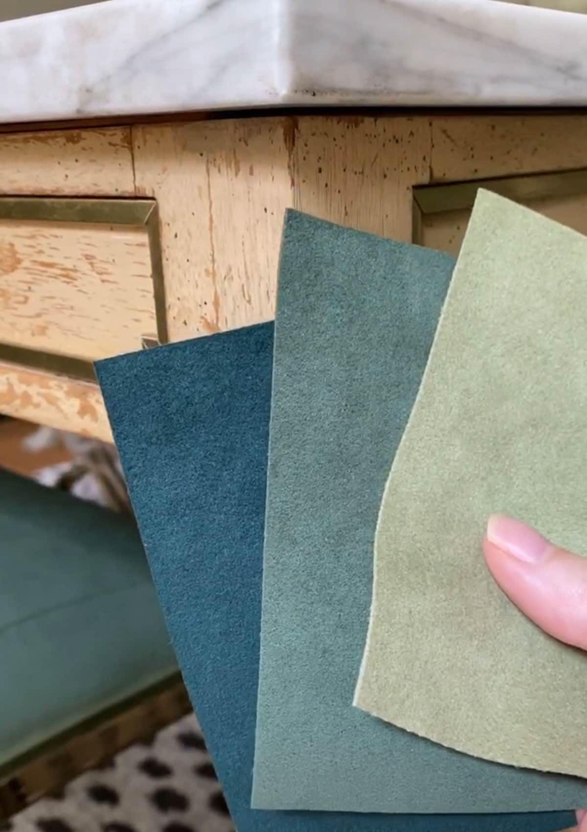 Ultrasuede High Performance Fabric Swatches
