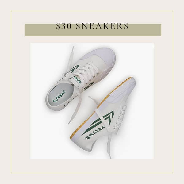 Affordable sneakers