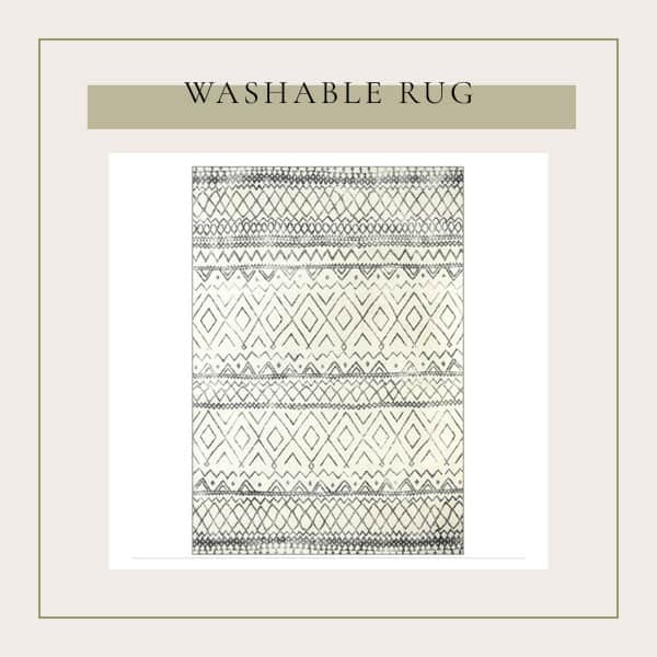 Dorm Room Essentials - Create a focal point in your room with this machine washable rug