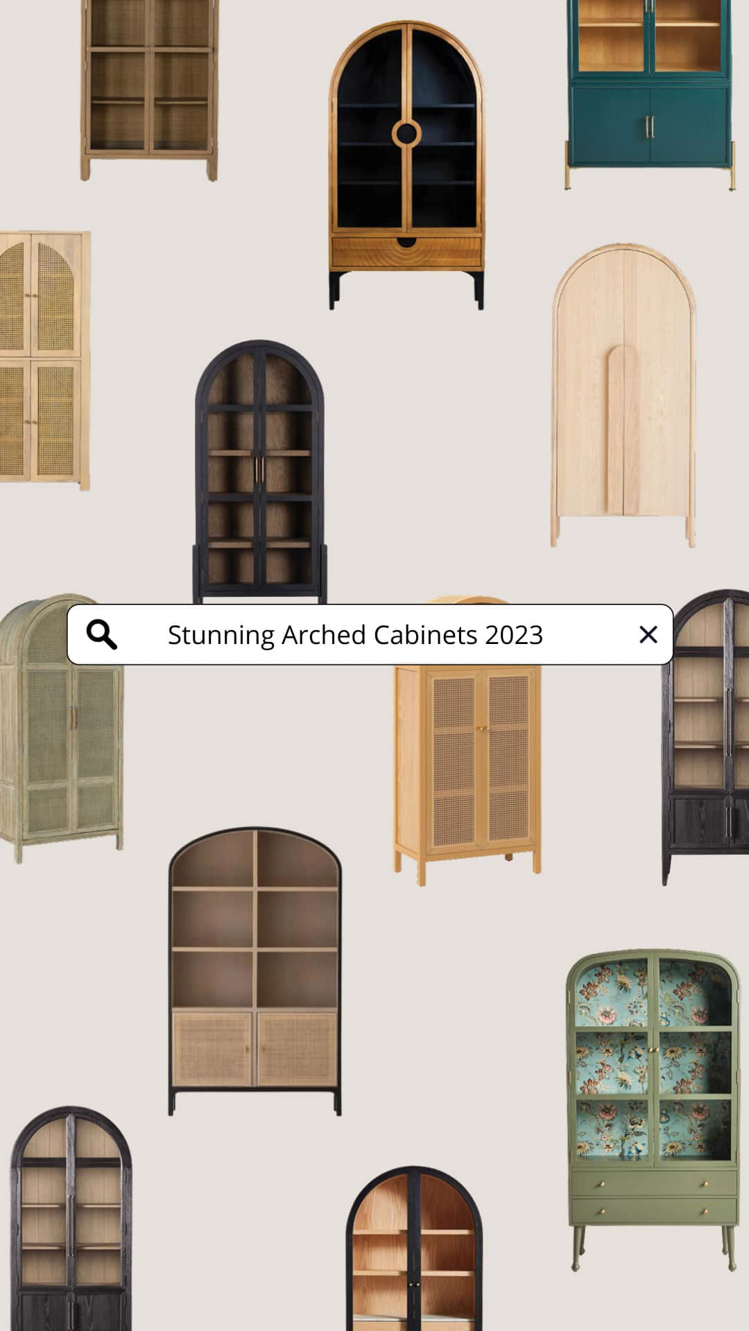 17 Stunning Arched Cabinets to Elevate Any Space! (2023) - VIV & TIM