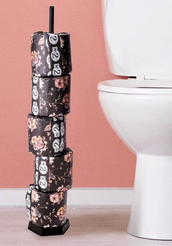 Beautiful Toilet Paper, Ya, It's A Thing - Does your bathroom need some added fancy?  No. 2 is 100% bamboo toilet paper wrapped in beautiful patterns you want to show off.