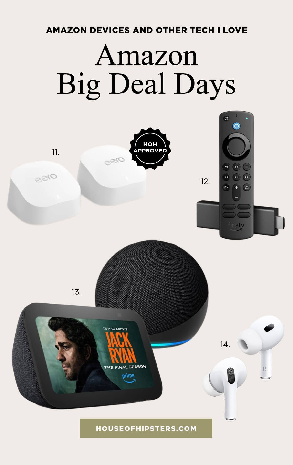 Best of Smart Home and Tech On Amazon - Amazon Prime Big Deal Days is happening right now and these are the best Amazon smart home and tech products you need to know about