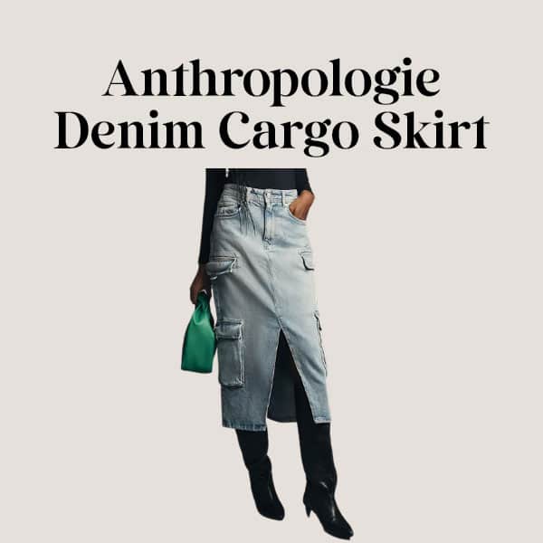 Anthropologie Pilcro Cargo Skirt