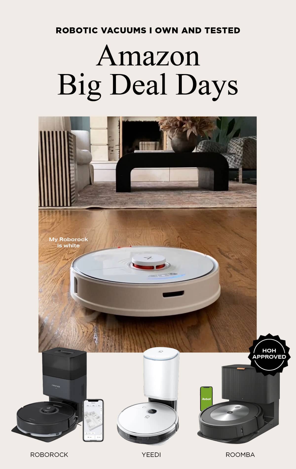 Best of Robot Vacuums On Amazon - I've tested a lot of robot vacuums and these 3 are the best and on sale now during the Amazon Big Deal Days
