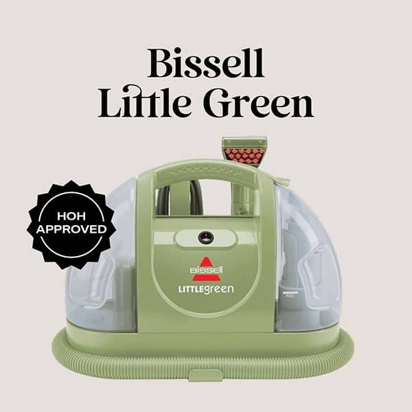 Bissell Little Green Machine - The best little compact upholstery and carpet cleaner.