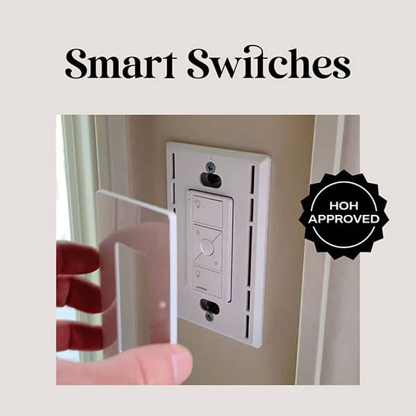 Caseta Smart Switch from Lutron - These smart switches will turn your lighting and home into a smart home