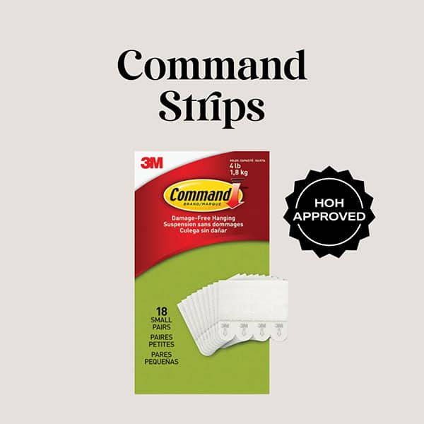 Command Strips - These are the best Amazon Prime Big Deal Days items under $25 and perfect for holiday shopping stocking stuffers.