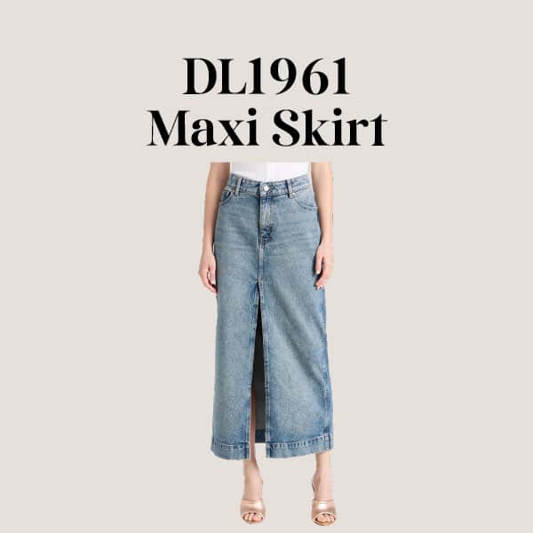 DL1961 Denim Maxi Skirt