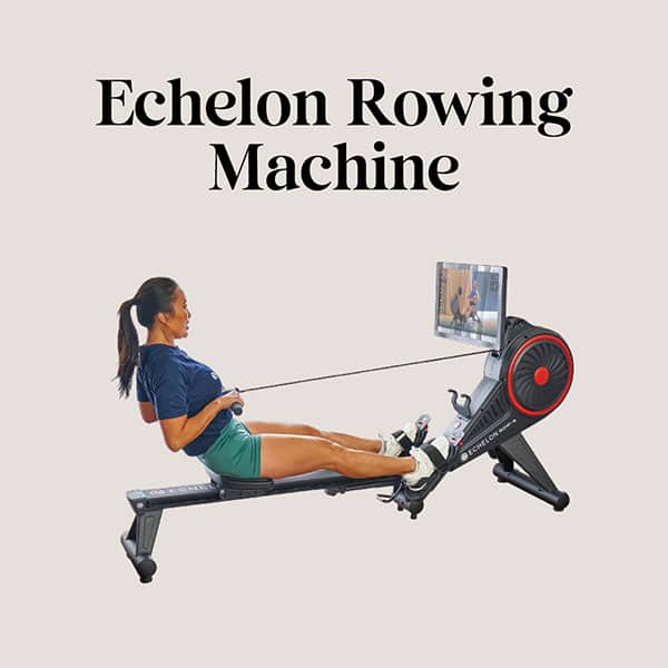 Echelon Rowing Machine - This HIIT workout gear is perfect for your home gym