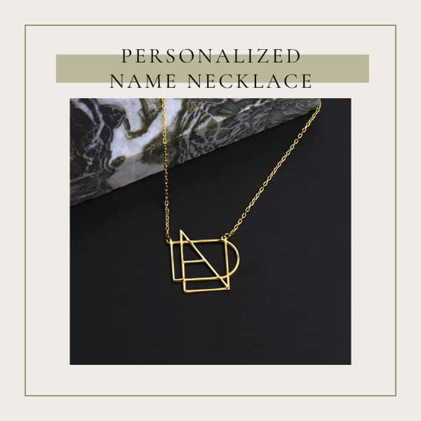 Personalized Gift Idea For Women - This necklace is uniquely designed for that leading lady's name! Fun graphic, unique, and meaningful gift idea!