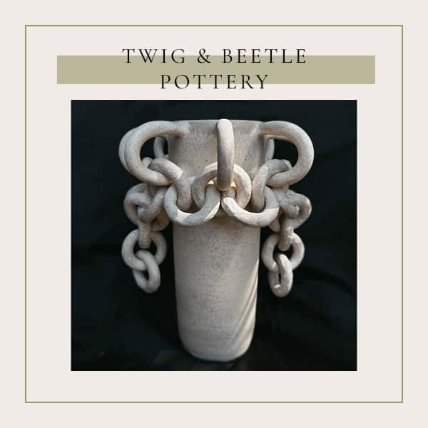 If you're looking to gift unique, one of a kind home decor, shop Jesse Sasso's sculptures on Twig & Beetle Pottery