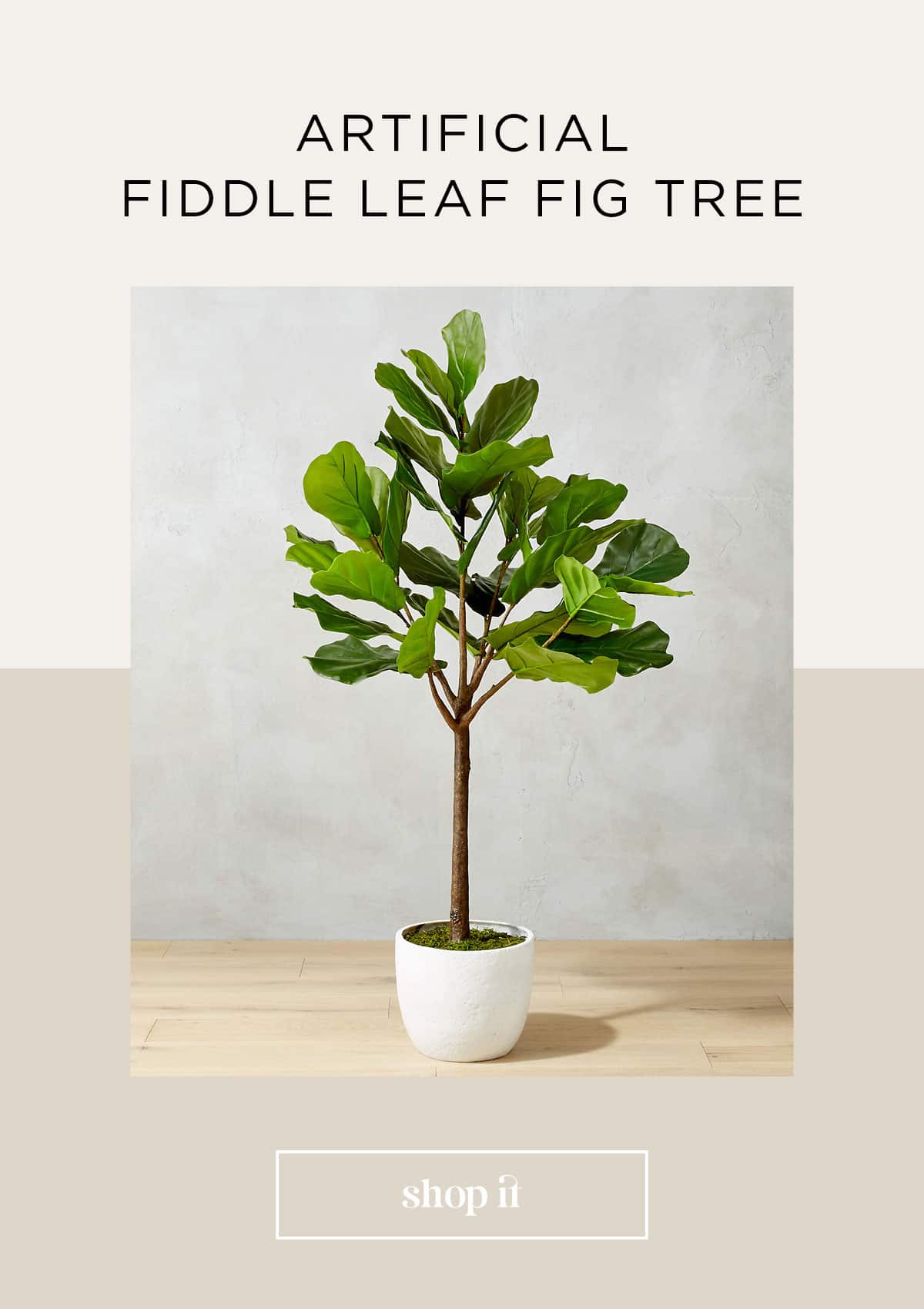Most Popular Faux Fiddle Leaf Fig Tree