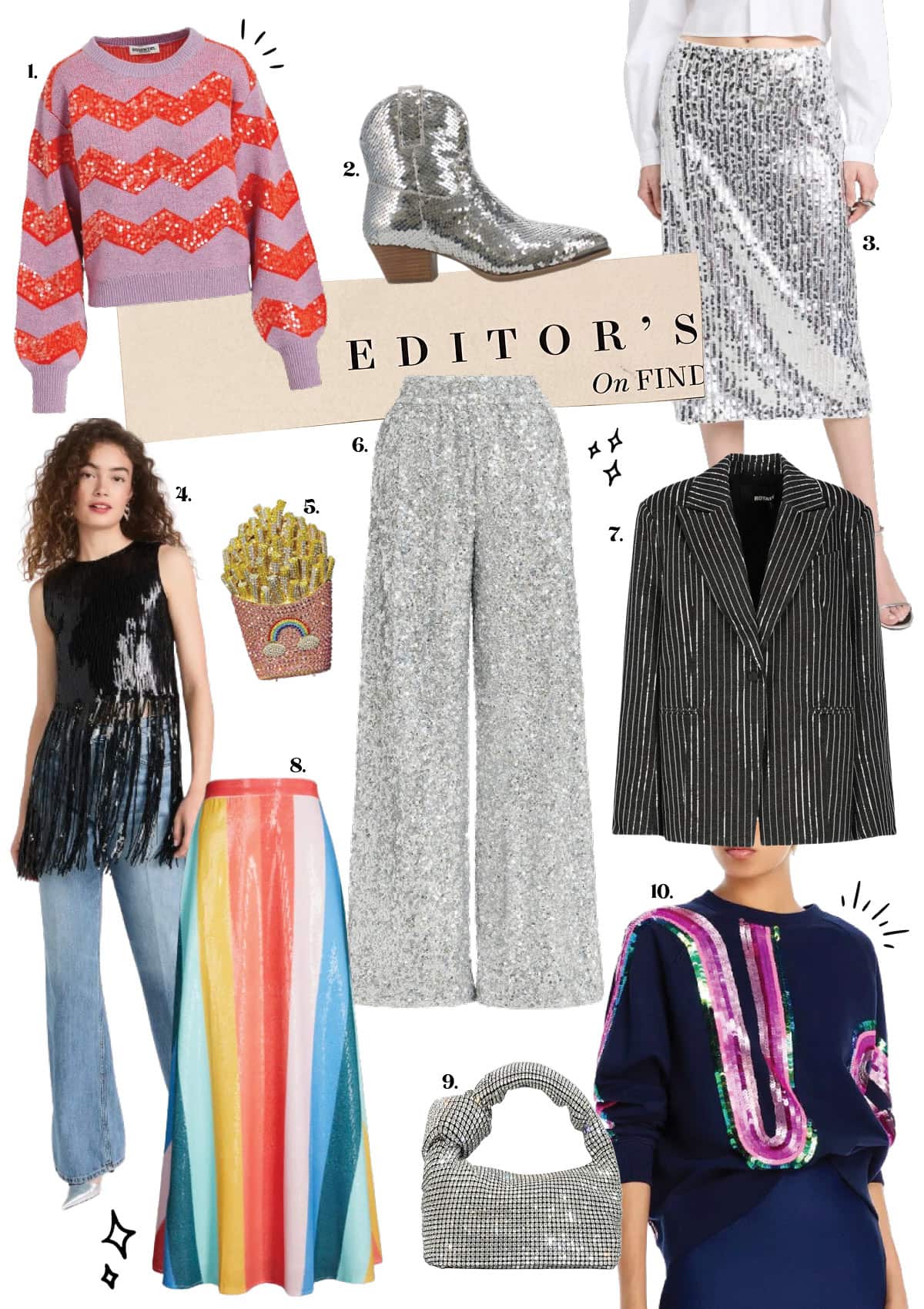 Sequins - Spring Fashion Trends 2024