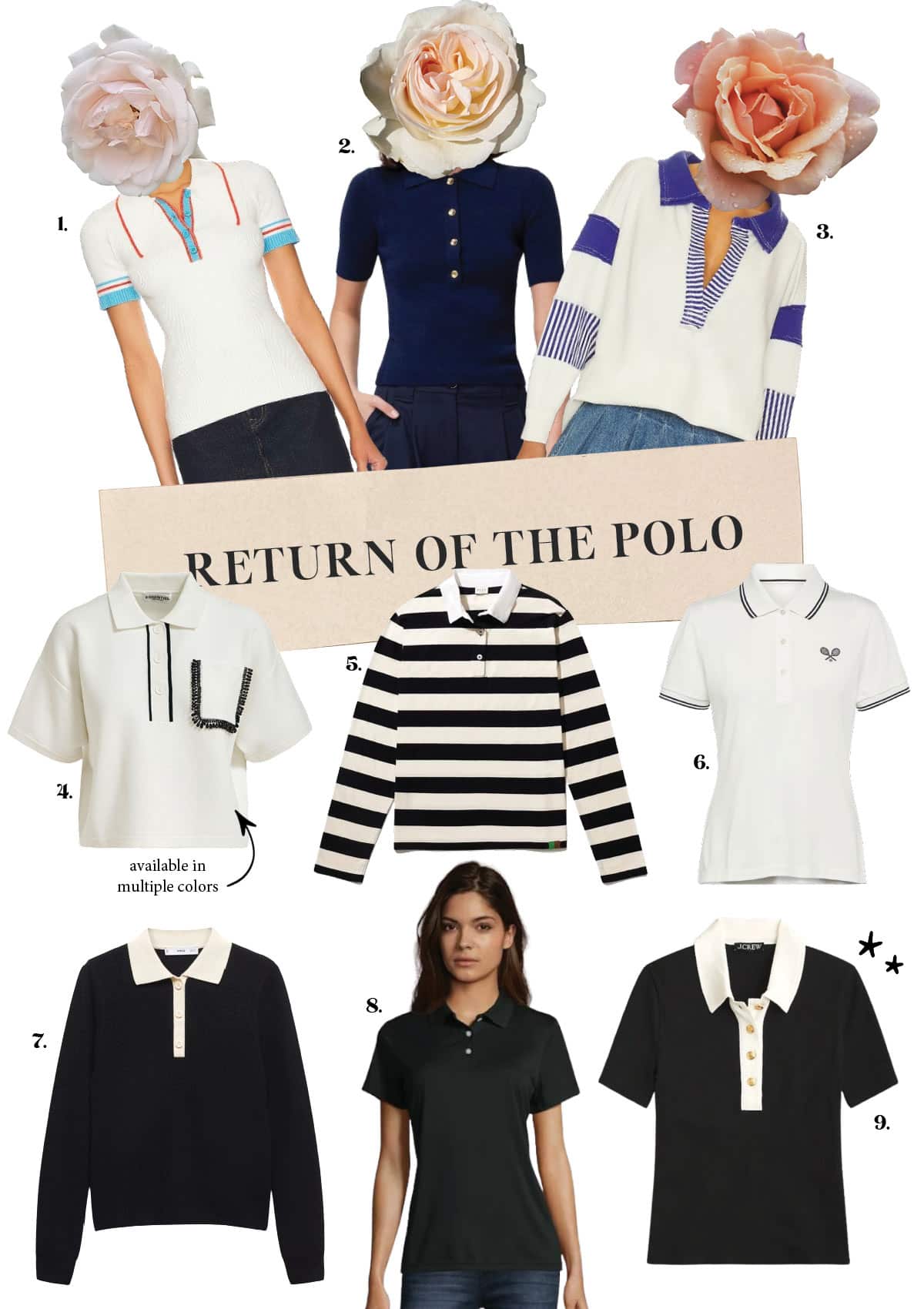 Spring Fashion Trends 2024 - Polo Shirt
