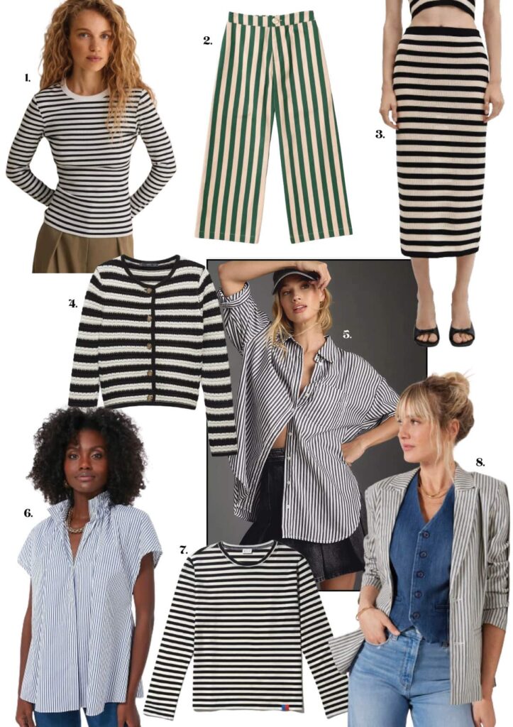 Spring Fashion Trends 2024 - Stripes