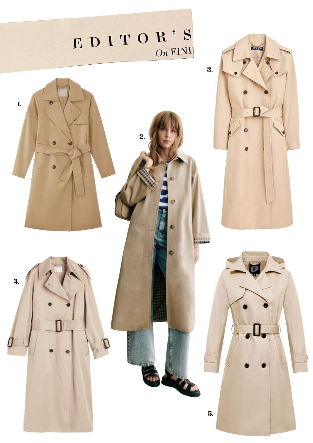 Spring Fashion Trends 2024 - Trench Coat