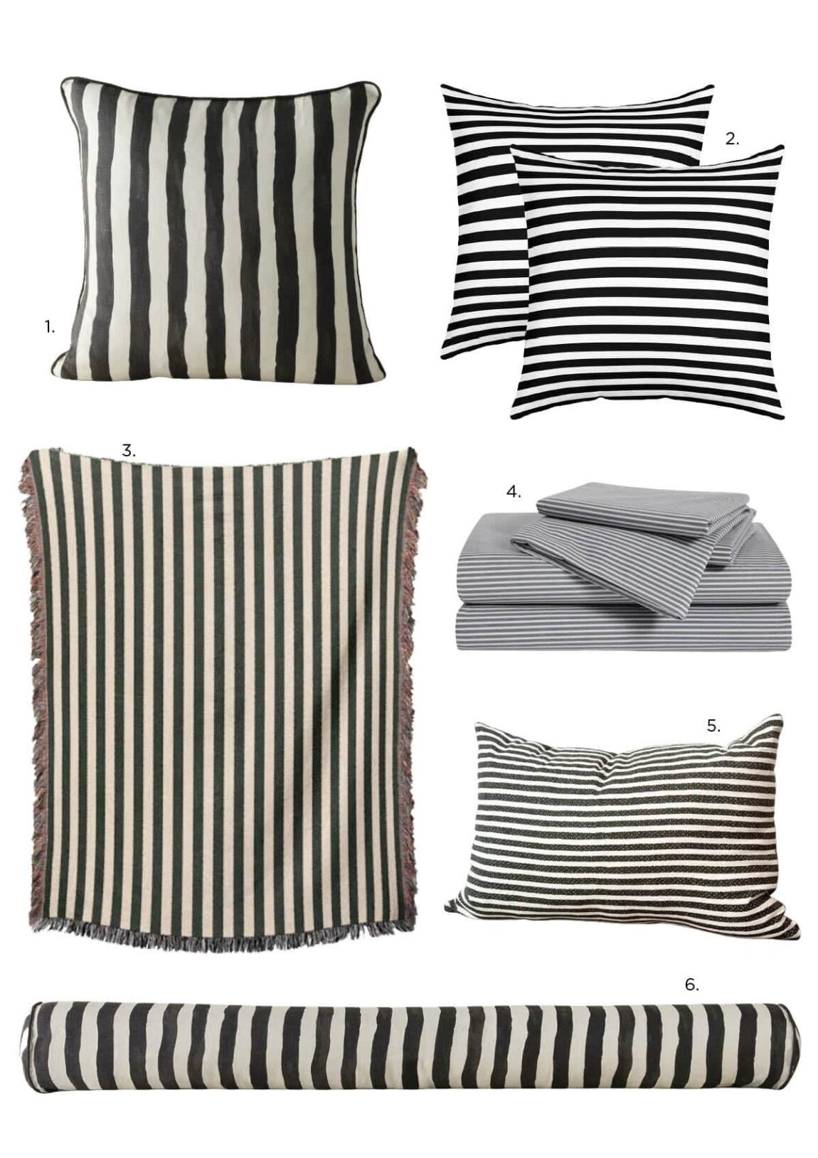 Black and White Striped Decor Ideas For Your Home | House Of Hipsters