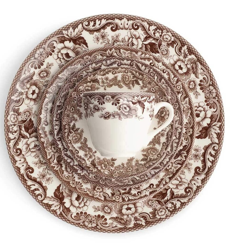 Spode vintage inspired dishes