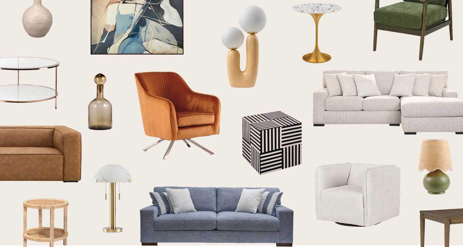 Affordable, Eclectic, Modern Living Room Designs From Ashley | House Of ...